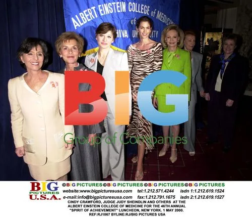 Judge Judy and Cindy Crawford at Annual Luncheon