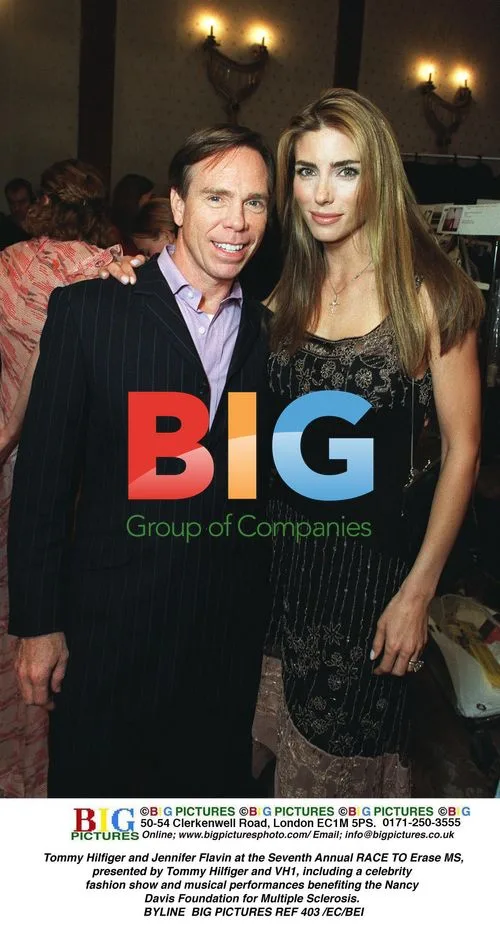 Tommy Hilfiger and Jennifer Flavin at RACE TO Erase MS