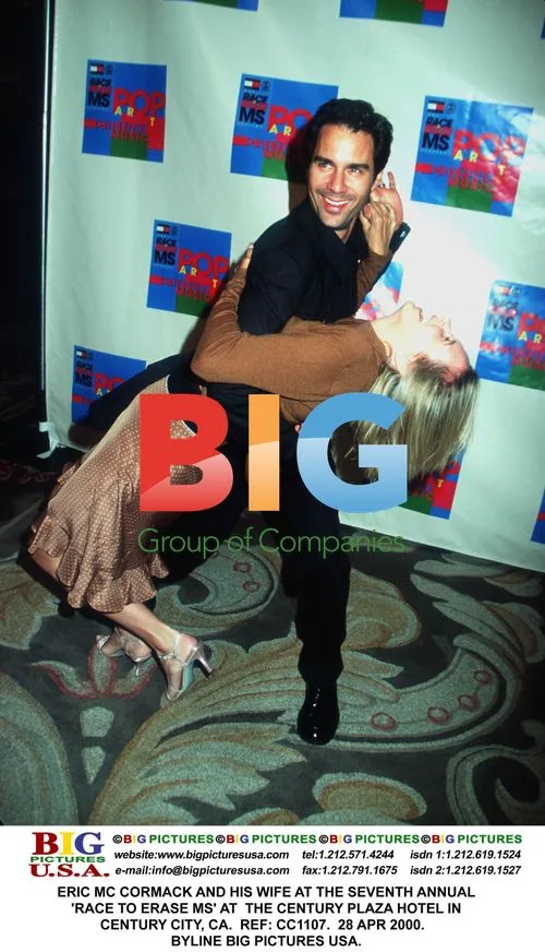 Eric McCormack and Wife at 'Race to Erase MS'
