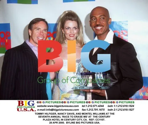 TOMMY HILFIGER, NANCY DAVIS, AND MONTEL WILLIAMS at 'RACE TO ERASE MS'