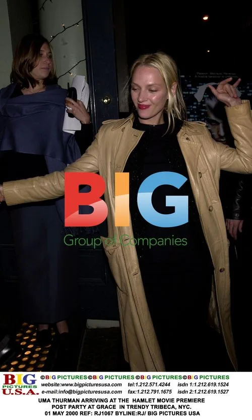 Uma Thurman at Hamlet Premiere After Party