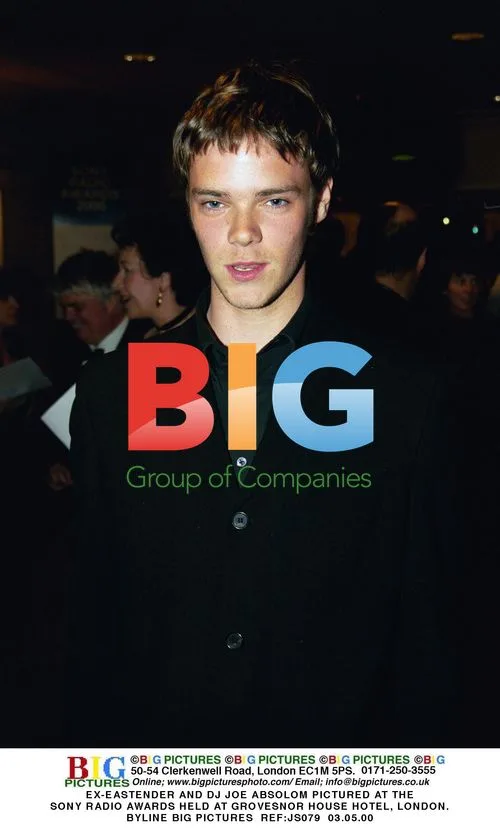 Joe Absolom at Sony Radio Awards in London