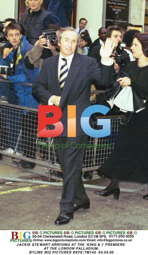 JACKIE STEWART at 'KING & I' PREMIERE
