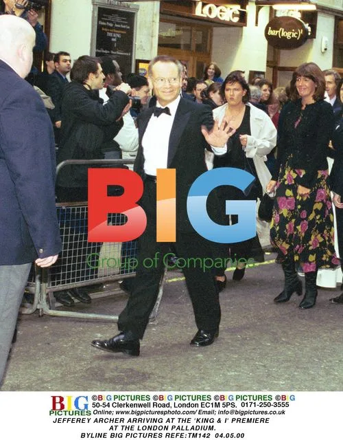 JEFFEREY ARCHER at 'KING & I' PREMIERE
