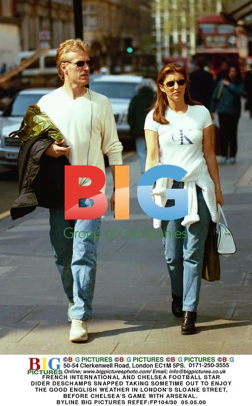 Chelsea Player Dider Deschamps in London