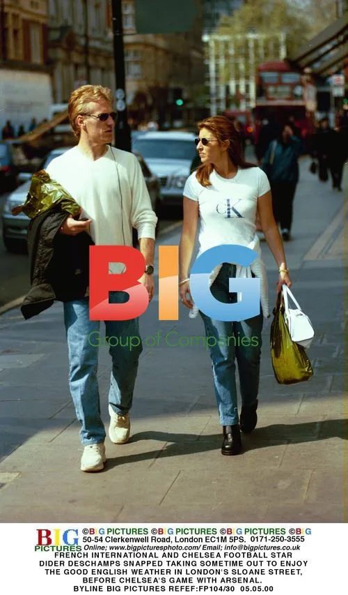 Didier Deschamps Spotted in London
