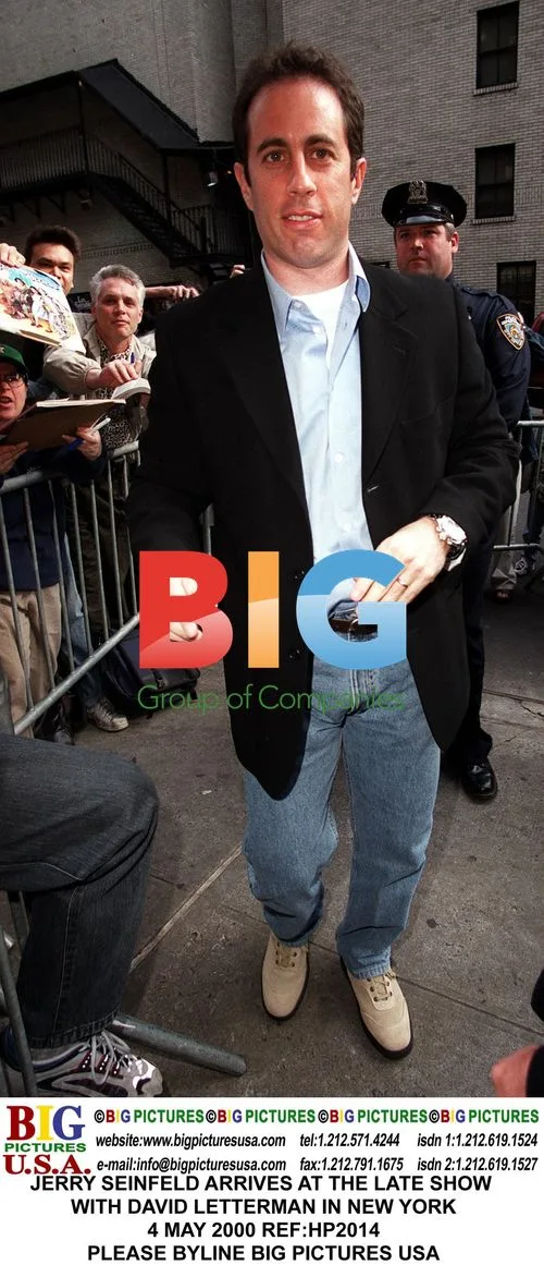 JERRY SEINFELD LEAVES THE LATE SHOW