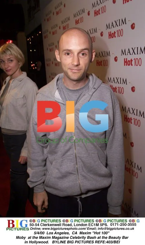 Moby at Maxim "Hot 100" Celebrity Bash