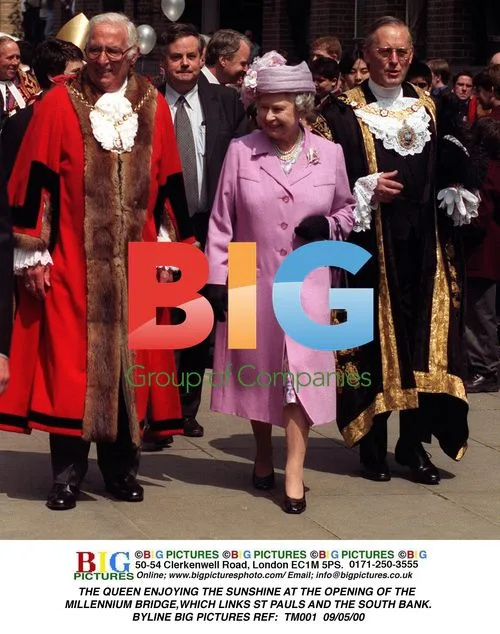 The Queen at Millennium Bridge Opening