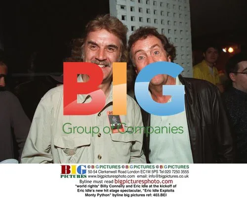 Billy Connelly and Eric Idle at Eric Idle's "Python" Kickoff