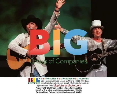 Clint Black and Eric Idle Perform