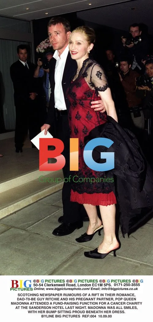 Madonna and Guy Ritchie Attend Charity Event