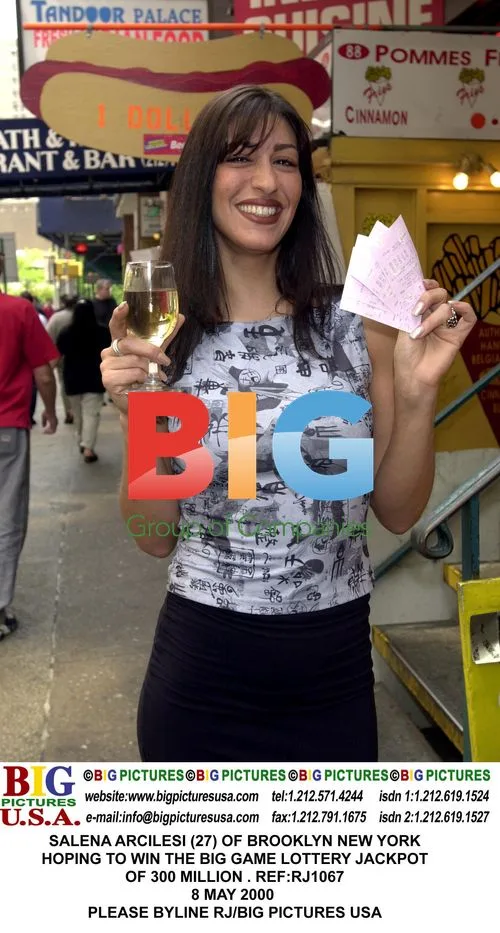 SALENA ARCILESI of NY hopes to win $300M lottery