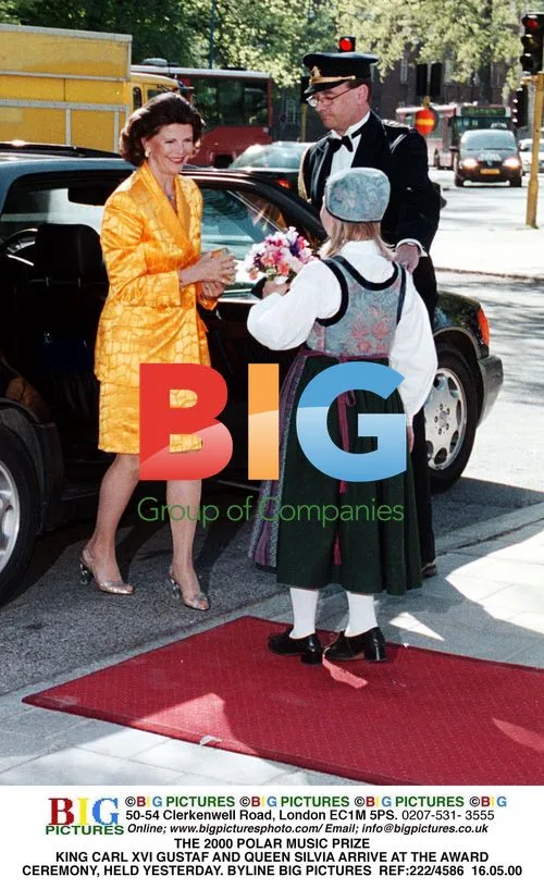 King Carl XVI Gustaf and Queen Silvia at Polar Music Prize