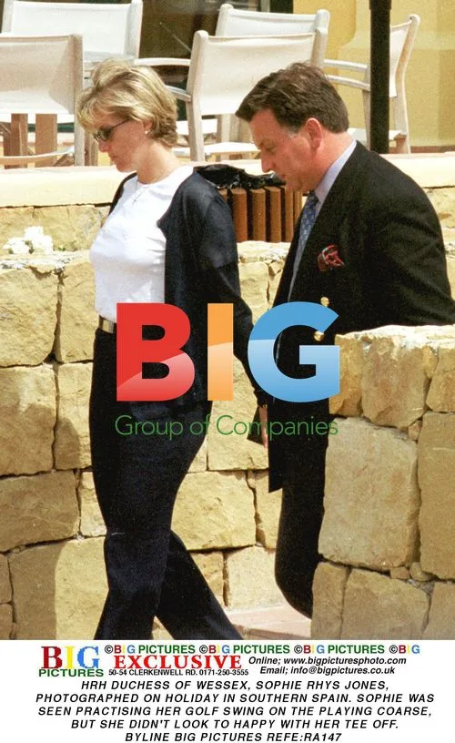 Duchess of Wessex Golfing in Spain