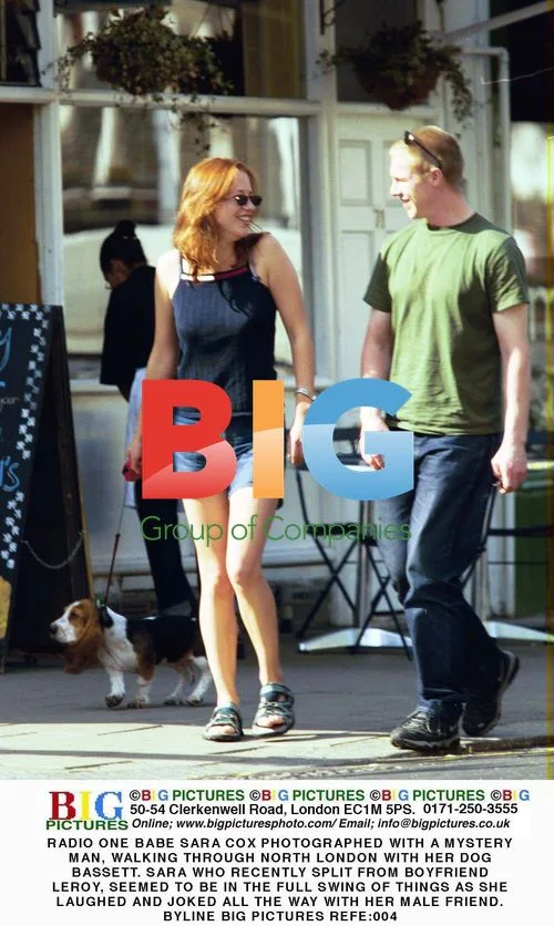 Sara Cox Photographed With Mystery Man