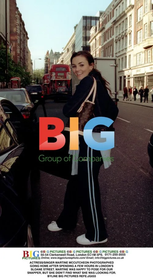 Martine McCutcheon photographed in London
