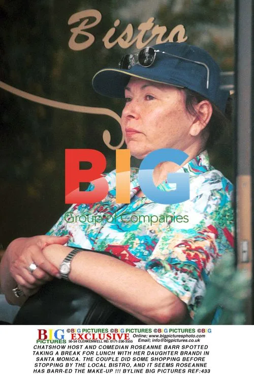 Roseanne Barr Takes Lunch Break with Daughter