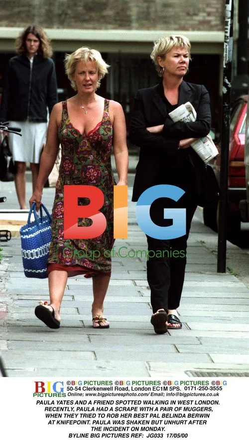 Paula Yates Spotted Walking in London