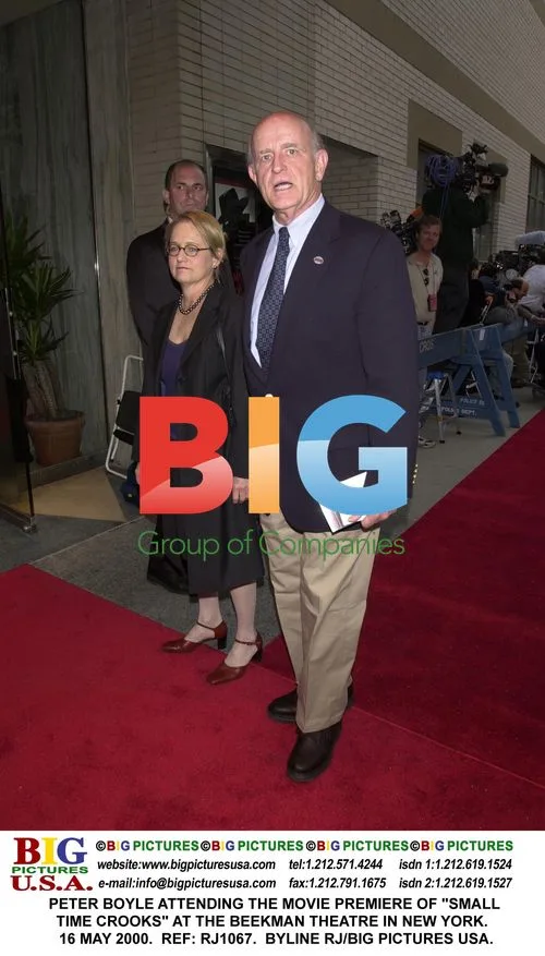 Peter Boyle at "Small Time Crooks" NY Premiere