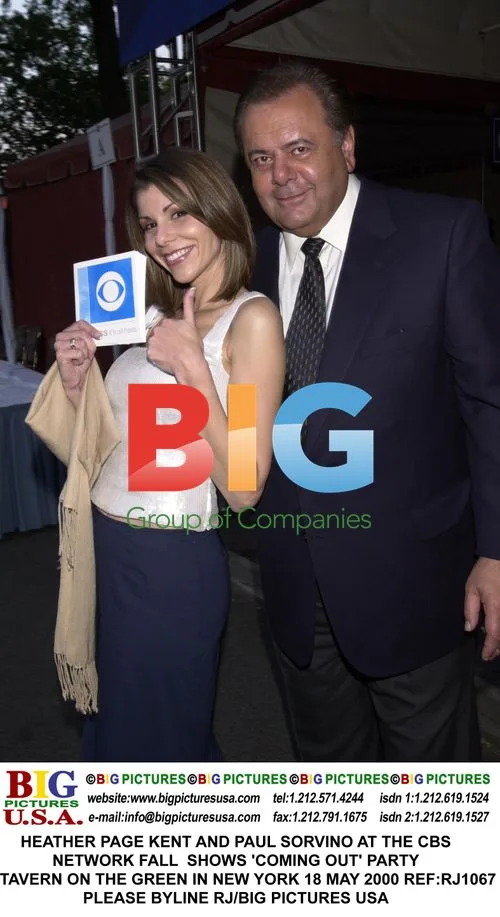 Heather Page Kent and Paul Sorvino at CBS Fall Show Party