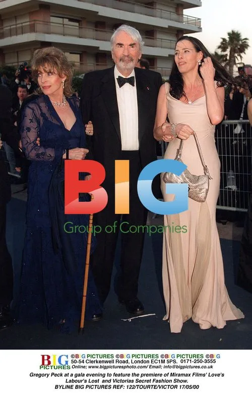 Gregory Peck and family at AMFAR Gala