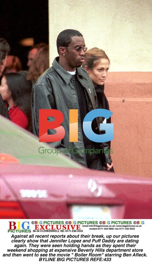 Jennifer Lopez and Puff Daddy Spotted Together