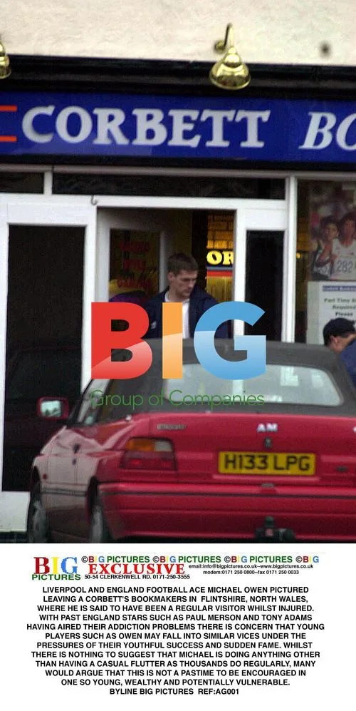 Michael Owen Leaves Bookmakers in North Wales