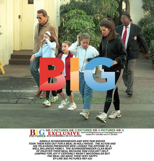 Schwarzenegger Family Lunch in Hollywood