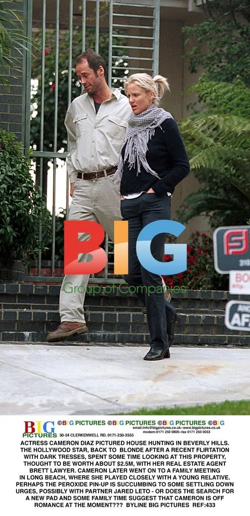 Cameron Diaz House Hunting in Beverly Hills