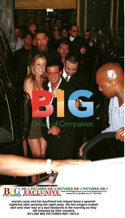 Mariah Carey and Luis Miguel leave Spanish club