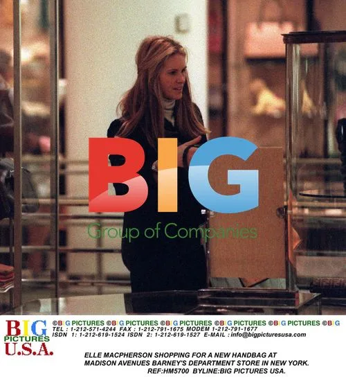 Elle Macpherson Shopping at Barneys