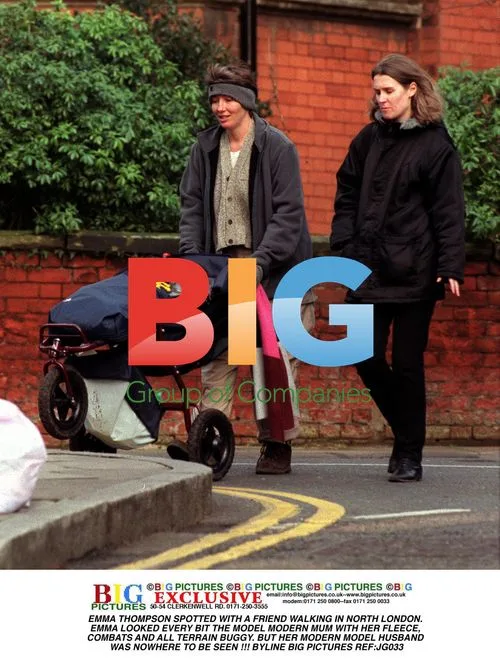 Emma Thompson Spotted With Friend in North London