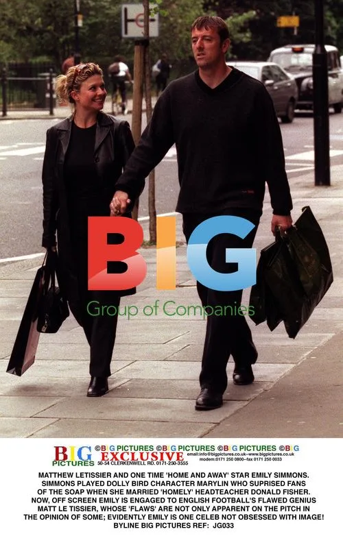Matthew Le Tissier and Emily Simmons Out Shopping