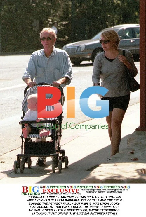 Paul Hogan and Family Spotted in Santa Barbara