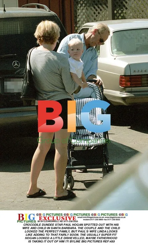 Paul Hogan Spotted Out with Family
