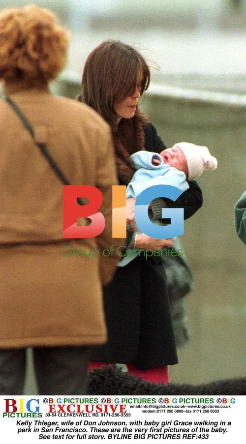 Kelly Thleger and baby Grace in San Francisco