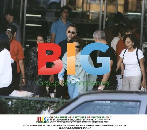 Gloria and Emilio Stefan Shopping in Madrid