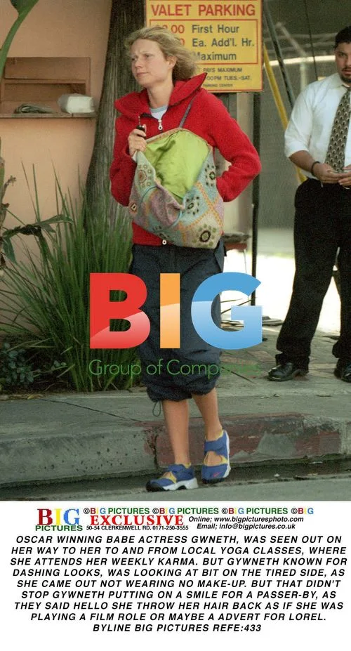 Gwyneth Paltrow Spotted Leaving Yoga Class