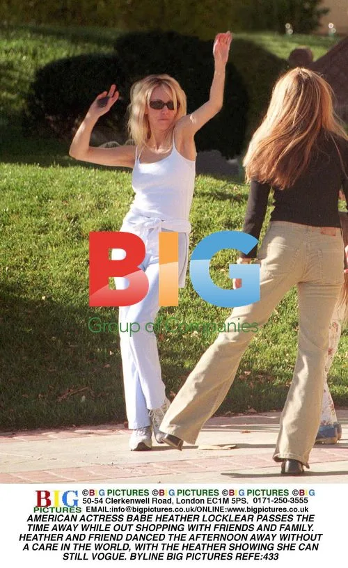 Heather Locklear Shopping with Friends