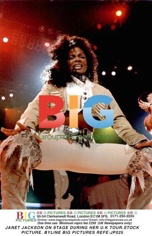 Janet Jackson Performing on UK Tour