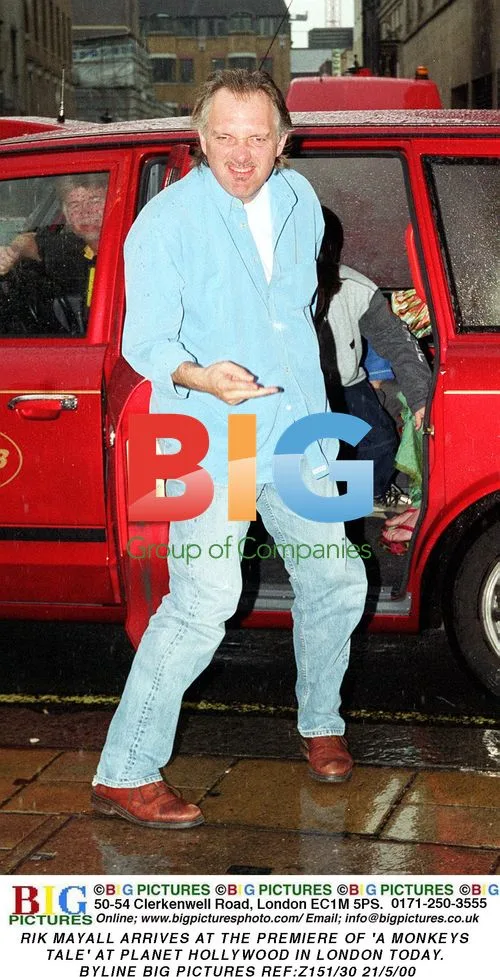 Rik Mayall at 'A Monkey's Tale' Premiere