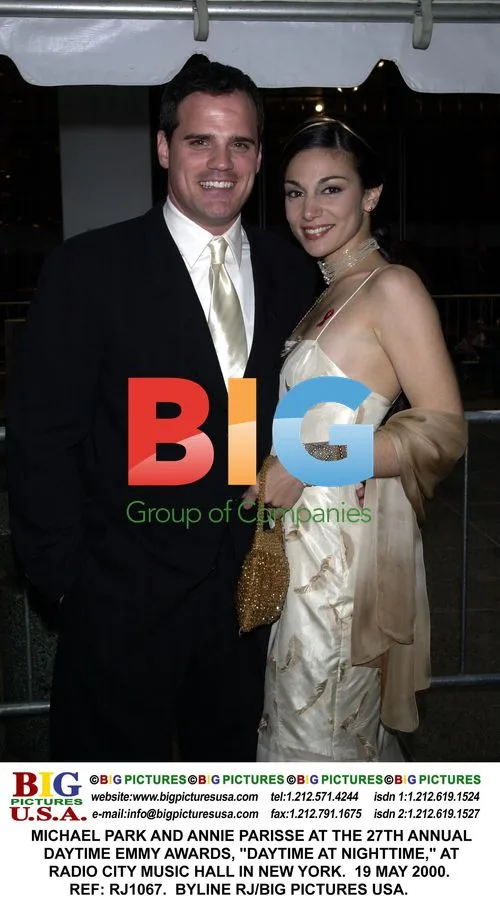 Michael Park and Annie Parisse at Daytime Emmy Awards