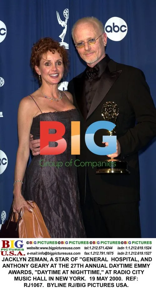 Jacklyn Zeman and Anthony Geary at 27th Daytime Emmys