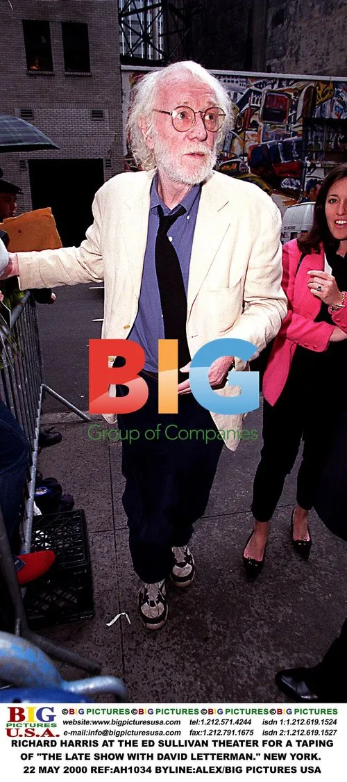Richard Harris on "The Late Show"