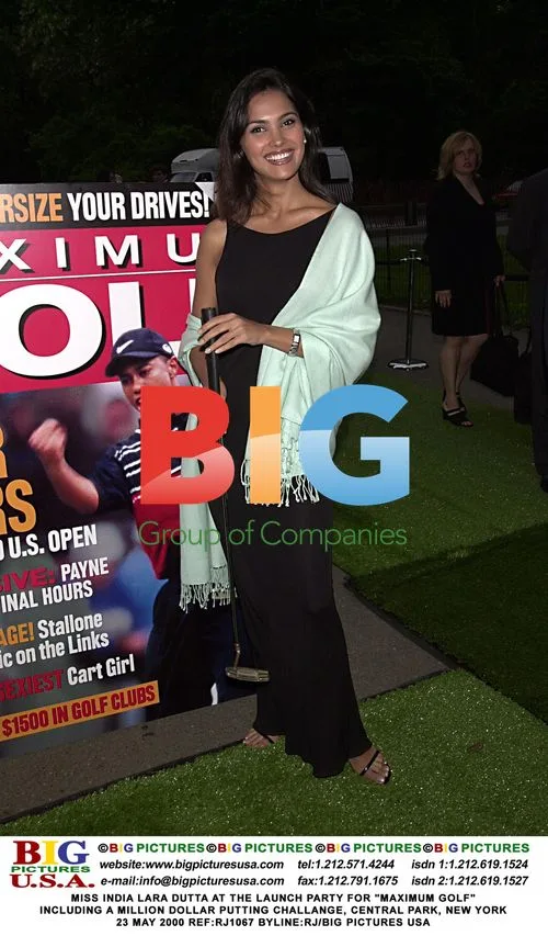 MISS INDIA LARA DUTTA AT GOLF LAUNCH