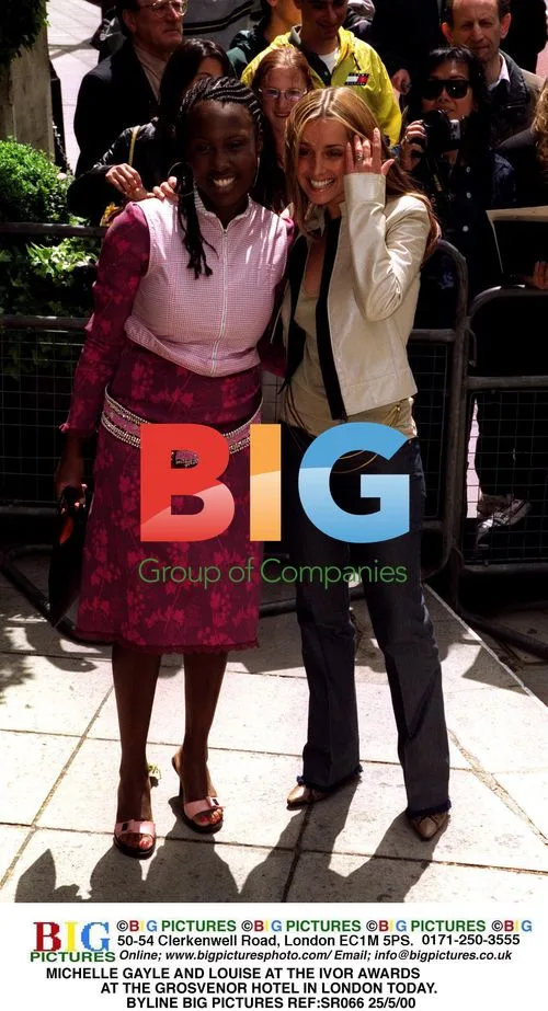 Michelle Gayle and Louise at Ivor Novello Awards