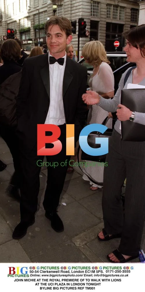 John Michie at To Walk with Lions Premiere