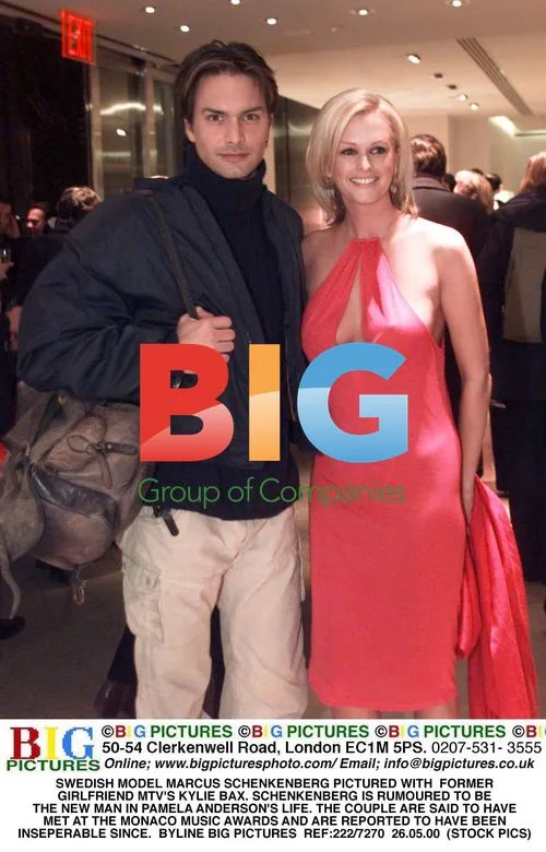 Marcus Schenkenberg with Kylie Bax