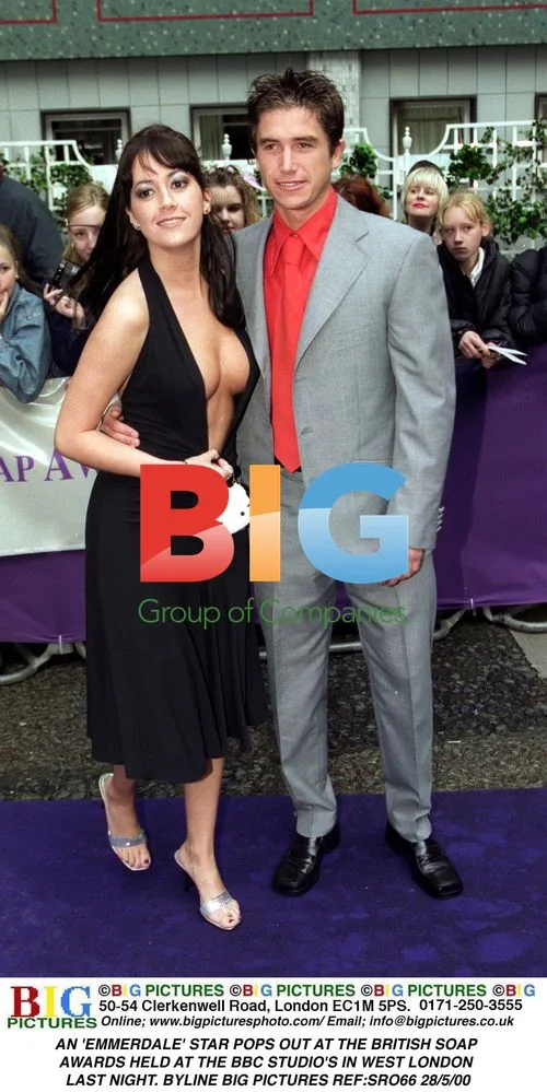 Emmerdale star at British Soap Awards